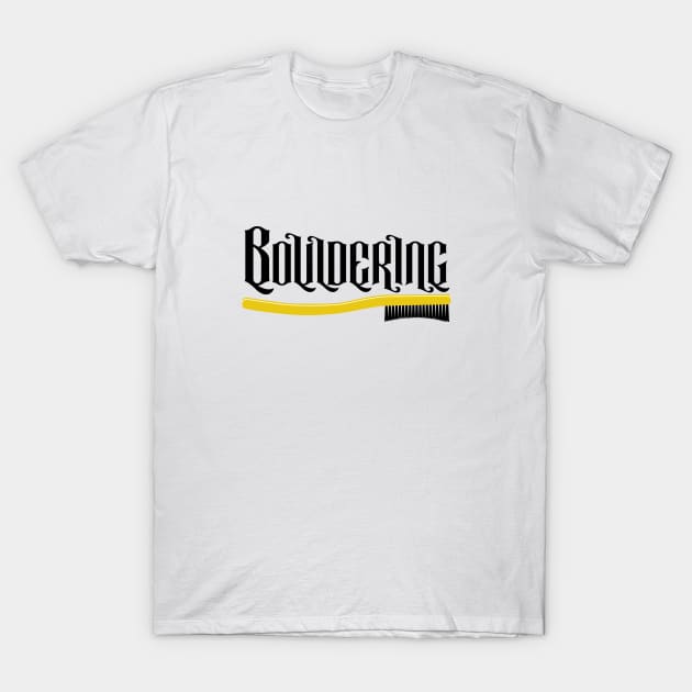 bouldering gear T-Shirt by gripclimbing